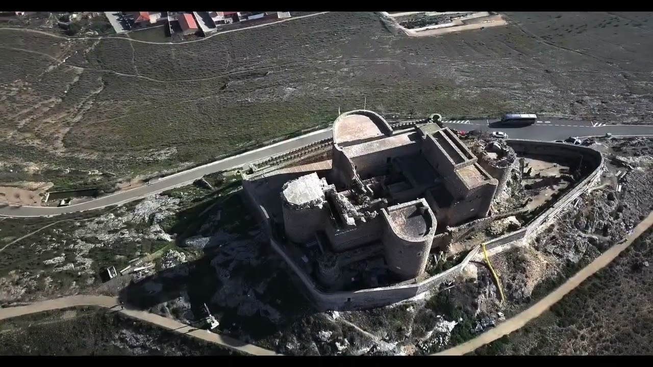 Paisaje visto desde el aire durante un vuelo de dron